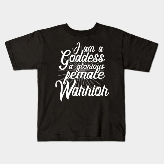 Pawnee Goddesses Kids T-Shirt by ballhard